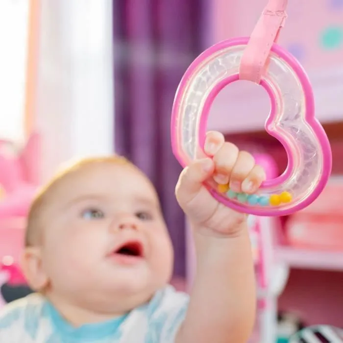 DISNEY BABY Aire d'éveil bébé multi-jouets, siège sauteur à rebonds évolutif, pivotant à 360° - Minnie - 10 jeux interactives Disney-7