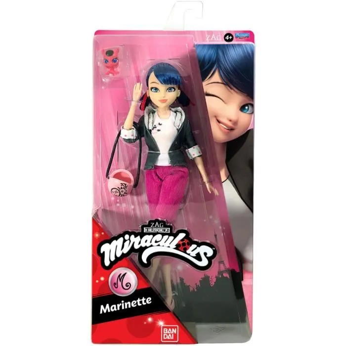 Miraculous Ladybug - Poupée mannequin 26 cm Marinette - BANDAI-3