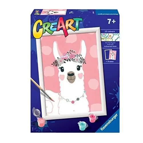 Kit de peinture par numéros Ravensburger 28934 9 CreArt Série D - Lame - Peindre avec les chiffres-0
