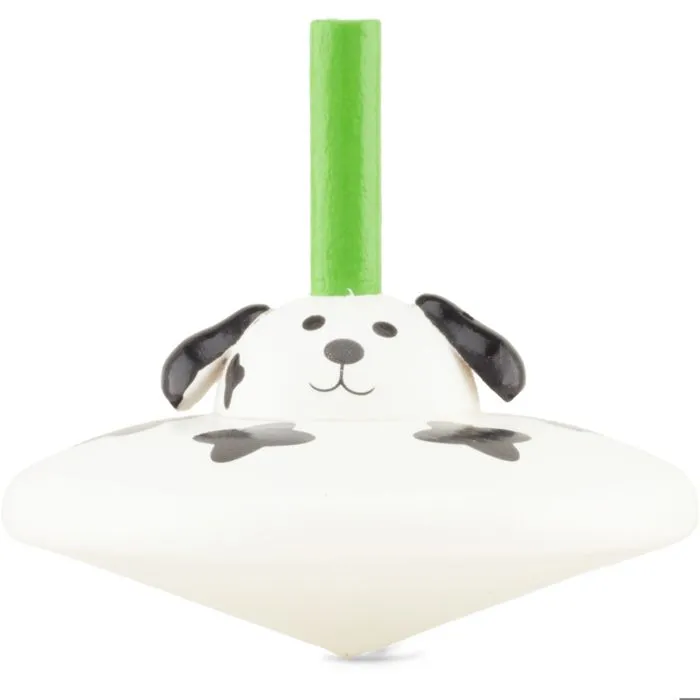 Toupie - Ulysse - Lot de 6 toupies animaux - En bois - Pour enfants à partir de 6 ans - Mixte-2
