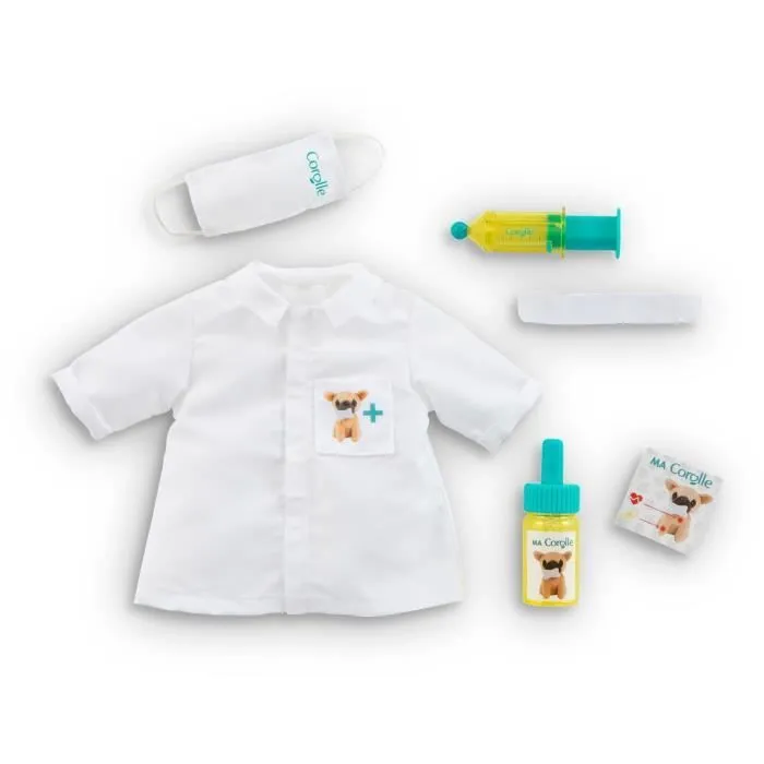 Accessoires poupée - COROLLE - Kit de Jeu Vétérinaire - Pour poupée 36 cm - 6 accessoires - Dès 4 ans-6