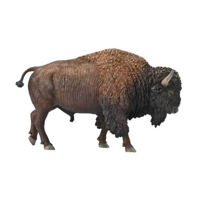 Figurine - Collecta - Bison d'Amérique - Blanc - A partir de 3 ans-0