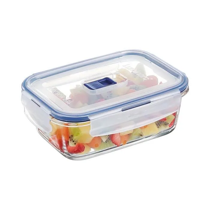 Boite rectangle 82cl Pure Box Active - Luminarc - verre trempé extra résistant et hermétique-3