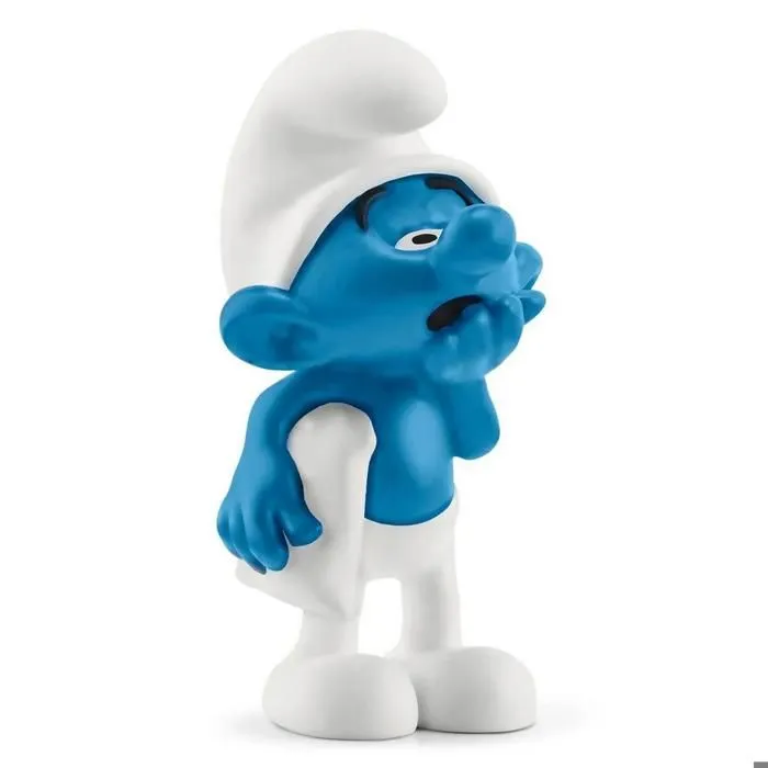 Figurine Schtroumpf : Schtroumpf Paresseux-0