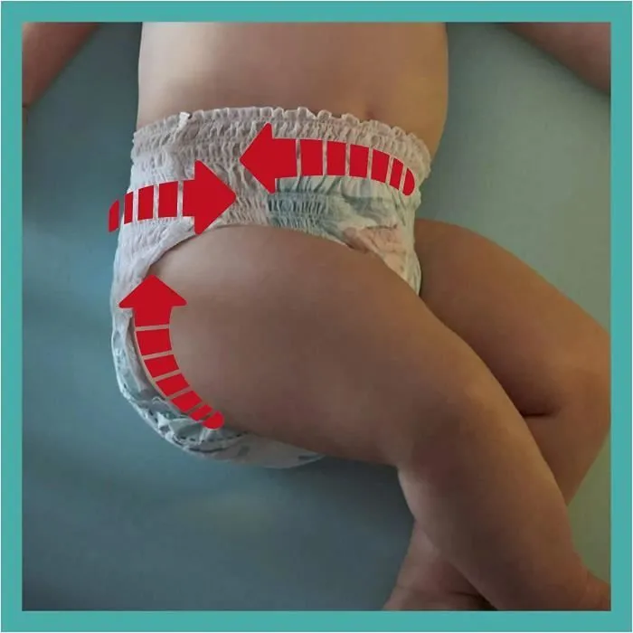 PAMPERS PANTS TAILLE 5 BABY-DRY COUCHES-CULOTTES 94 COUCHES (12-17 KG)-1
