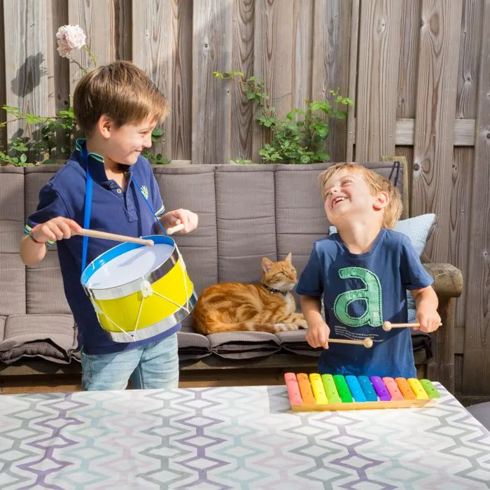 Xylophone en bois New Classic Toys 12 tons 33 cm - Jouet musical pour enfants-3