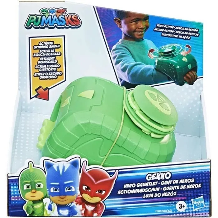 PJ Masks Catboy Gant de Héros, Vert Héro en action !-0