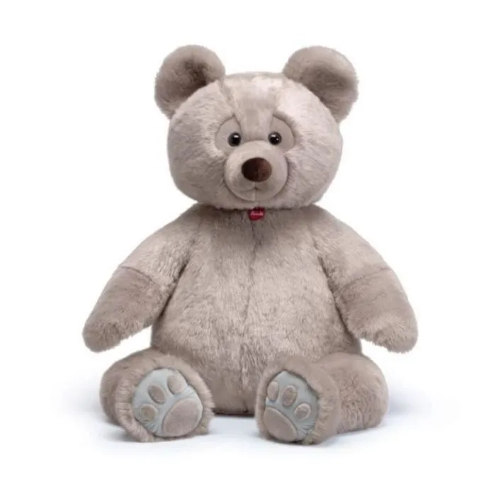 Peluche ours Brando - TRUDI - Maxi Jumbo - 95 cm - Greige - Pour enfant-0