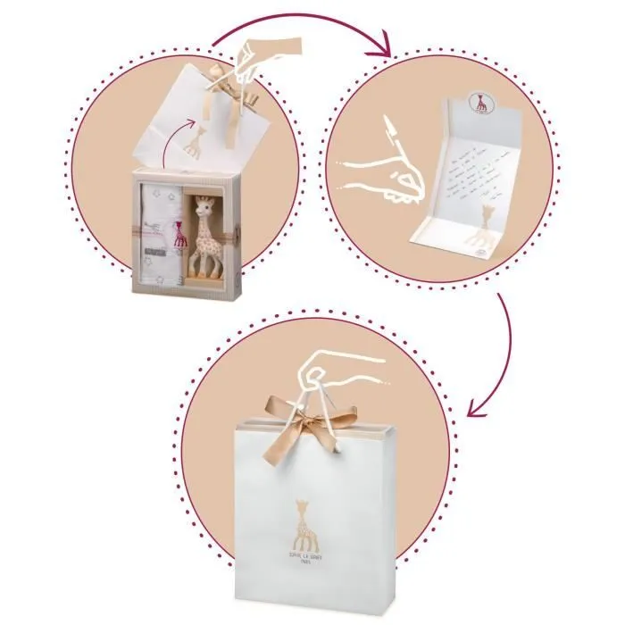 SOPHIE LA GIRAFE Coffret Naissance Création Tendresse-2