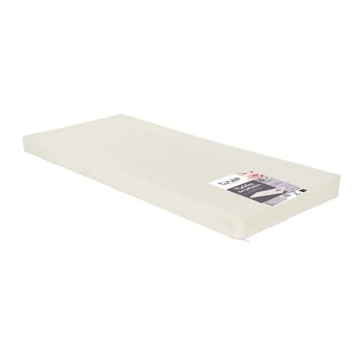 Matelas de berceau TINEO 80cmx40x5cm - Déhoussable - Fabriqué En France - Sans Traitement-2