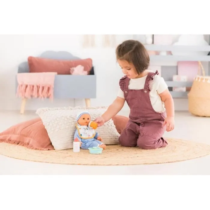 Petit Coffret Repas pour Poupon 30cm - COROLLE - 5 accessoires - dès 18 mois-5