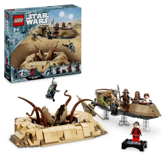 LEGO® Star Wars 75396 L’Esquif du Désert et la Fosse du Sarlacc - Set Collector-0
