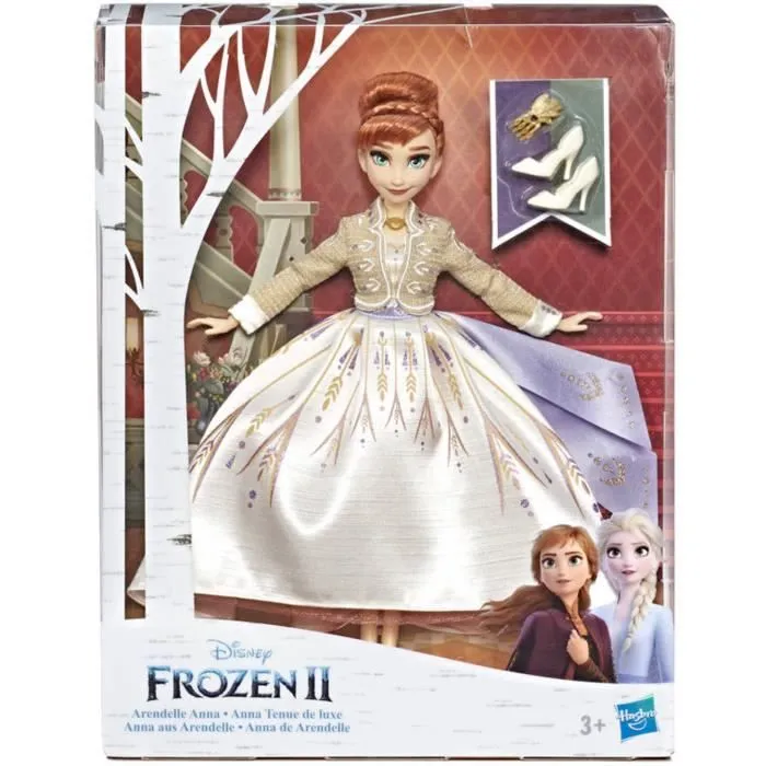 Poupée - Hasbro - E6845ES0 - Anna - 9 points de mouvement - Accessoires de mode inclus-2
