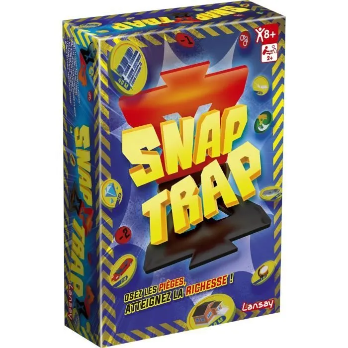 Snap Trap - LANSAY - Jeu de société - Dès 8 ans-2