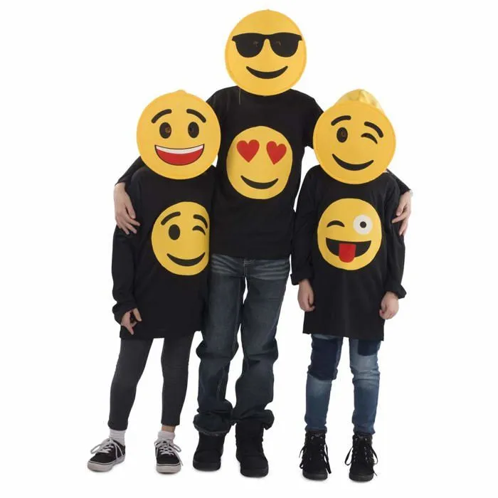 T-shirt Dress up america - Smiling Heart Emoji T-shirt For Kids - T-Shirt Emoji coeur Souriant pour Enfants-1