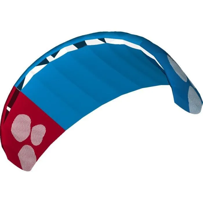 Cerf-volant de traction HQ - Rush V Pro School 300 cm bleu pour enfants à partir de 14 ans-0