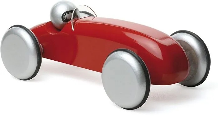 Véhicule miniature en bois laqué rouge - VILAC - Speedster 2288R - Pour enfant de 3 ans et plus-1