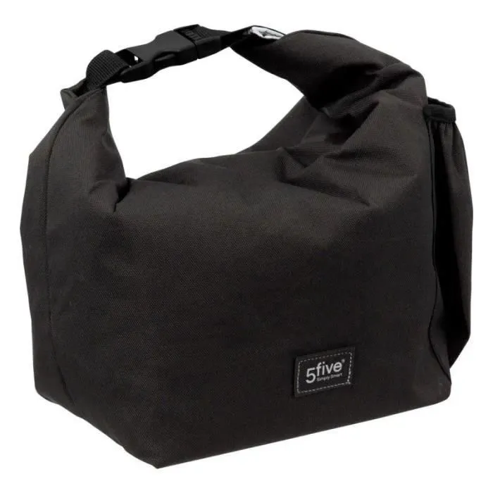 Lunch Bag "Roll" 35cm Noir-0
