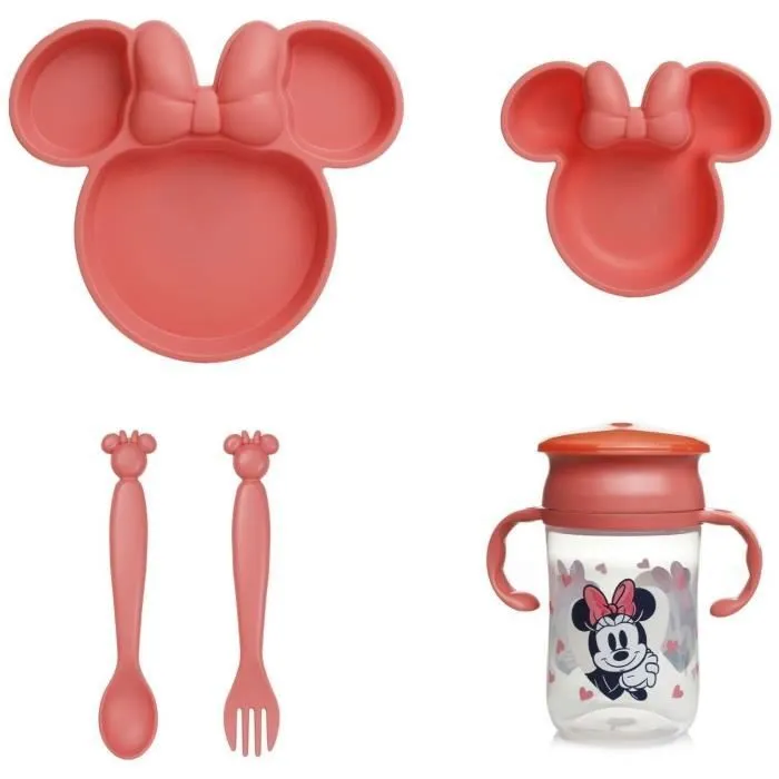 Pack repas - THERMOBABY - Silhouette PP - Ensemble vaisselle - Minnie-0