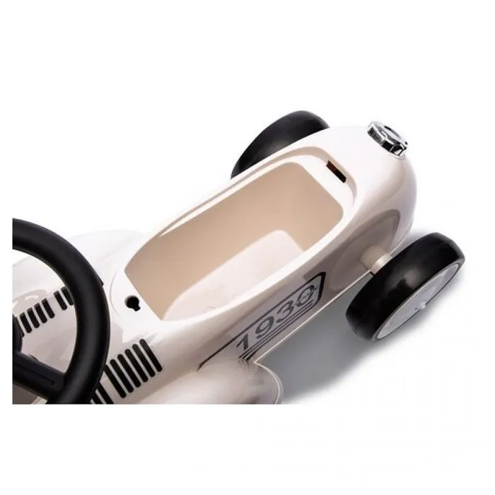 Push-Car Classic Car blanc-3