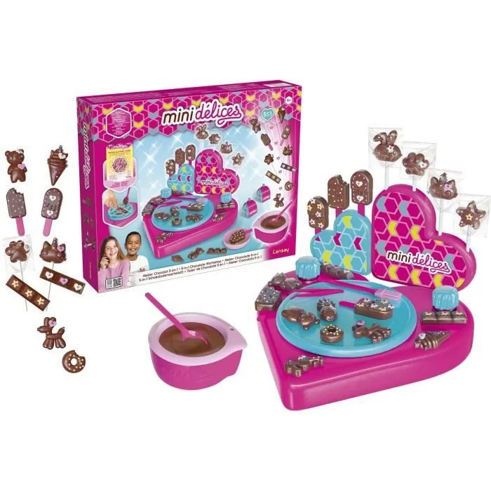 Atelier Chocolat 5 En 1 - MINI DÉLICES - LANSAY - Activités Artistiques - Cuisine Créative - Dès 6 ans-3