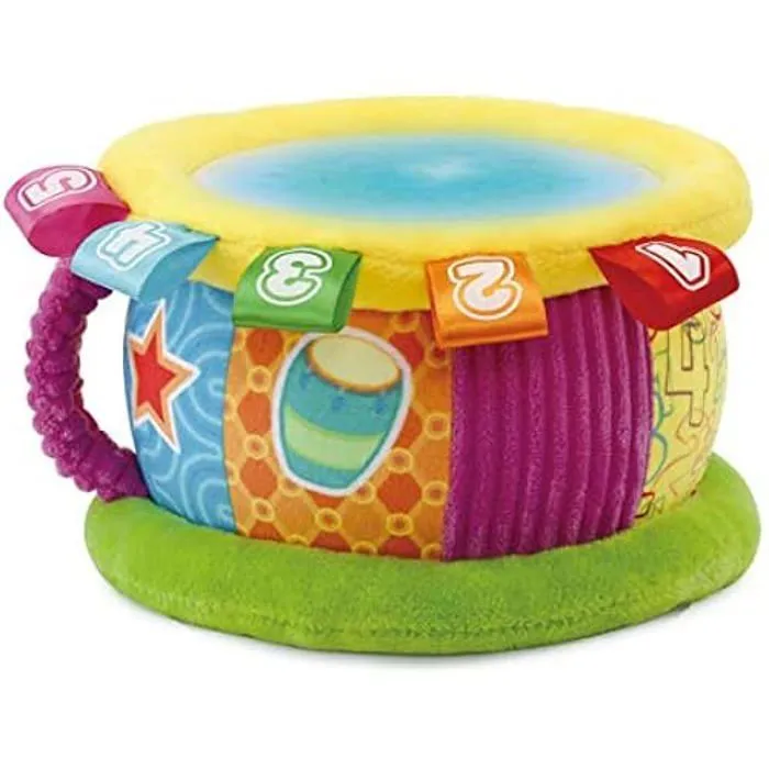 Jouet musical - VTECH - Tambour lumières Magiques - Activité musciale bébé + 6 Mois-0