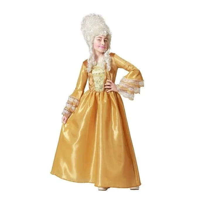 Déguisement Fille Marquise Doré-0