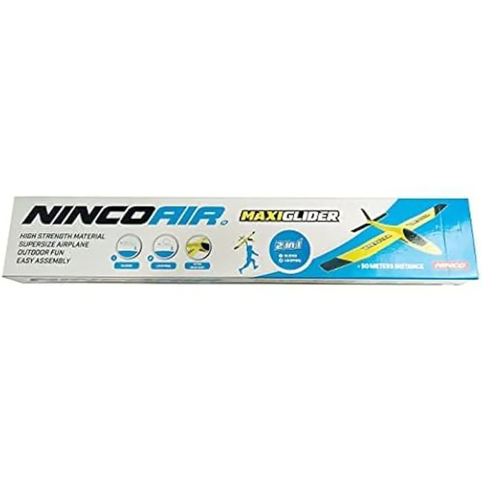 Avion Planeur - NINCO - Maxi Glider - Plastique EPP - 85 cm - Pour Enfants à partir de 3 Ans-1