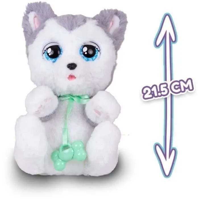Peluche Baby Paws - mon bébé chien, Husky - IMC Toys-0
