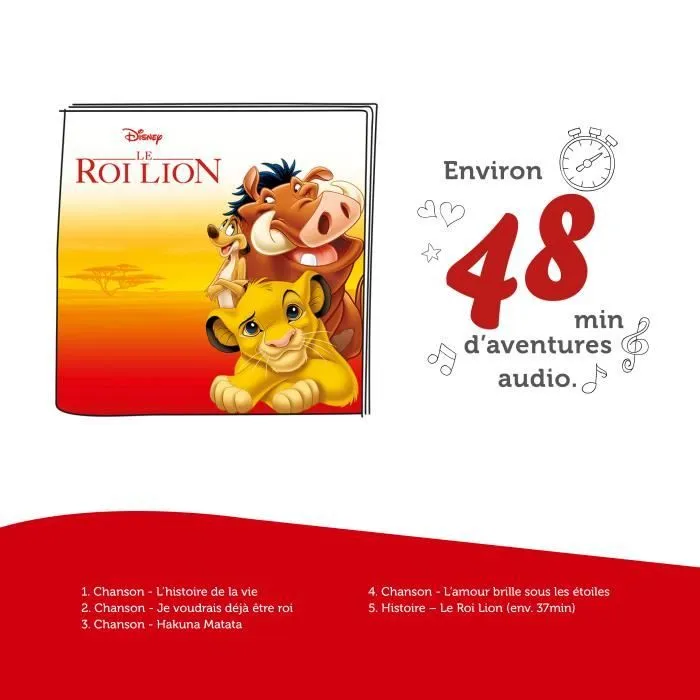tonies® - Figurine Tonie - Disney - Le Roi Lion - Figurine Audio pour Toniebox-3
