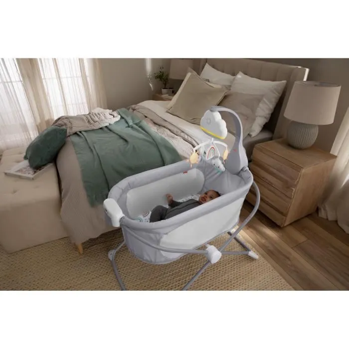 Fisher-Price - Mobile Arc-en-Ciel 2 en 1 - Jouet Naissance 1Er Age-3