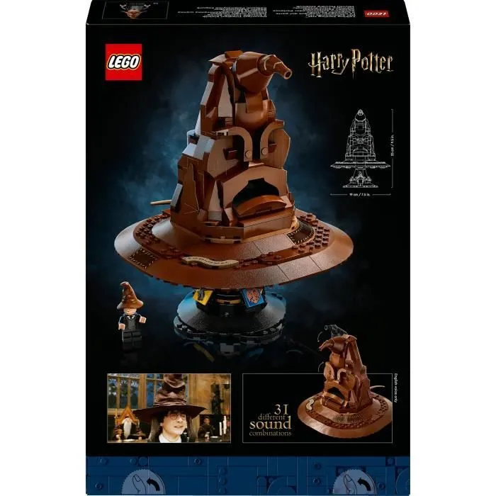 LEGO Harry Potter 76429 Le Choixpeau Magique qui Parle, Idée Cadeau, Thème de Poudlard-5