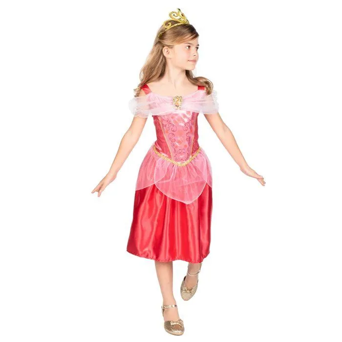 Déguisement Aurore La Belle au bois dormant classique fille-0