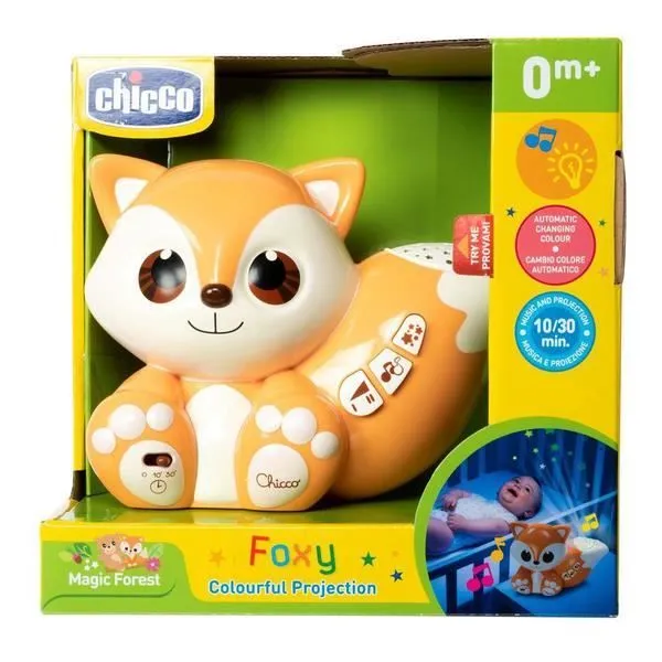 CHICCO Veilleuse FOXY Projection Colorée-1