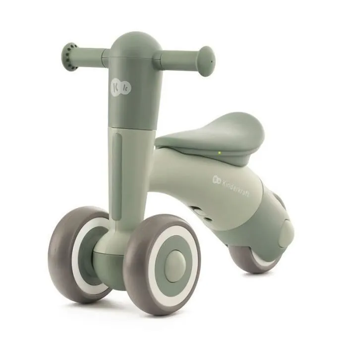 Mini Vélo draisienne - KINDERKRAFT - Minibi Leaf Green - 3 roues - Vert - Mixte-0