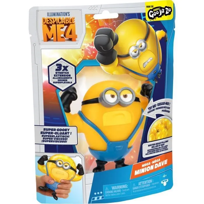 Figurine - Goo Jit Zu - Dave 13cm - Moi Moche et Méchant 4-1