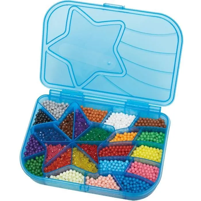 La méga recharge 2400 perles - AQUABEADS - 31502 - 24 couleurs-0