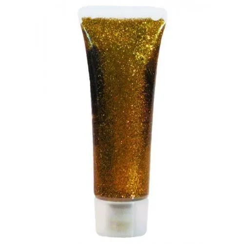 Gel à paillettes doré - GENERIQUE - 18 ml-0