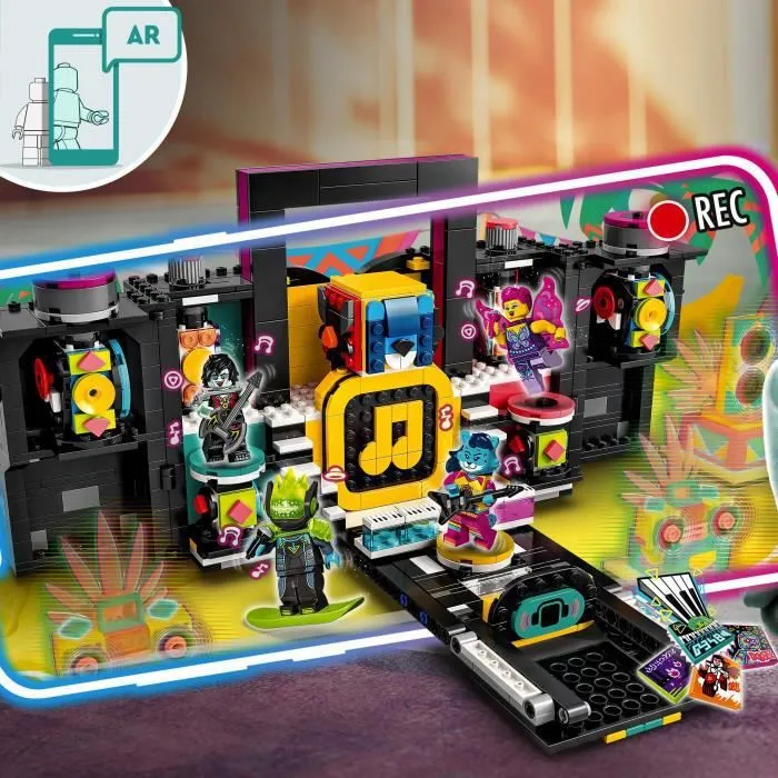 LEGO® 43115 VIDIYO The Boombox BeatBox Music Video Maker, jouet Musical et Application de Réalité Augmentée pour Enfants-1