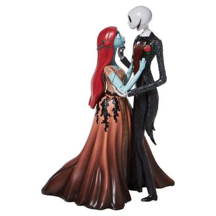 Figurine Disney L'Etrange Noel De Mr Jack Jack Et Sally Haute Couture - Grupo Erik - Noir-0
