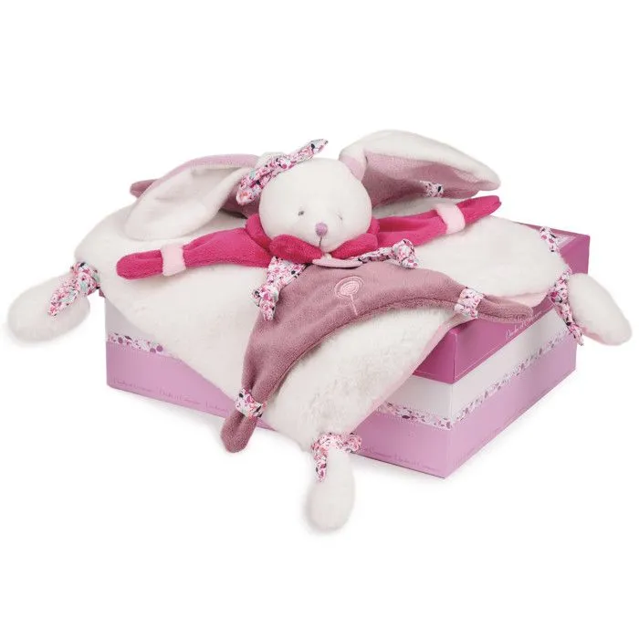 Doudou Cerise Le Lapin - DOUDOU ET COMPAGNIE - 27cm - Rose - Bébé - Fille-3