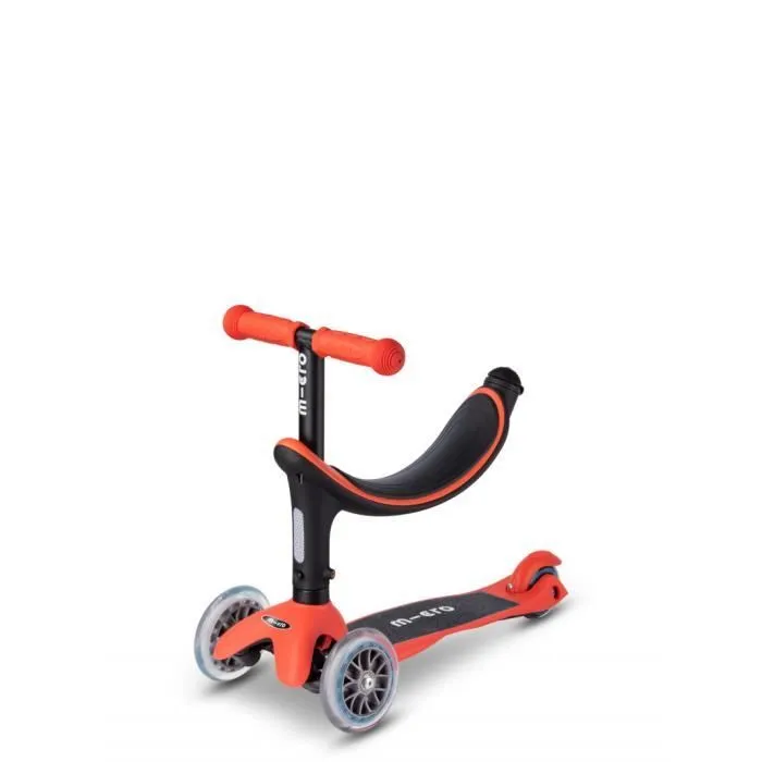 Trottinette évolutive - MICRO - Mini 3en1 Révolution Rouge - Mixte - Loisir - Enfant-0