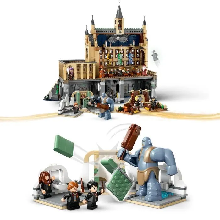 LEGO® Harry Potter 76435 Le château de Poudlard : la grande salle - Set à collectionner-2