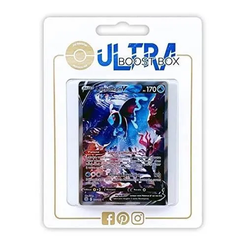 Cartes Pokemon - MY-BOOSTER - LUMINEON V 156-172 FULL ART ALTERNATIVE - ULTRABOOST X EPEE ET BOUCLIE-0
