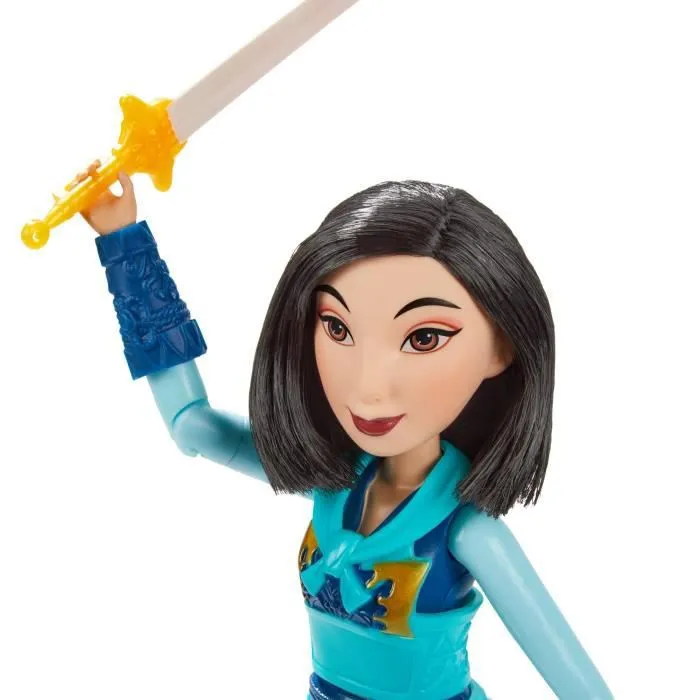 Disney Princesses - Poupee Princesse Disney Mulan Guerrière - 30 cm-2