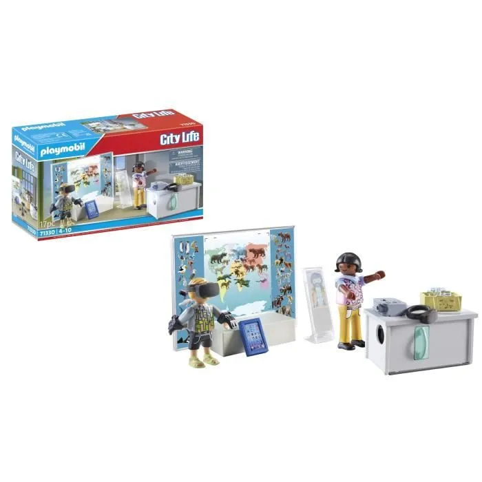PLAYMOBIL - Classe avec réalité augmentée - City Life - L'école - 17 pièces-2