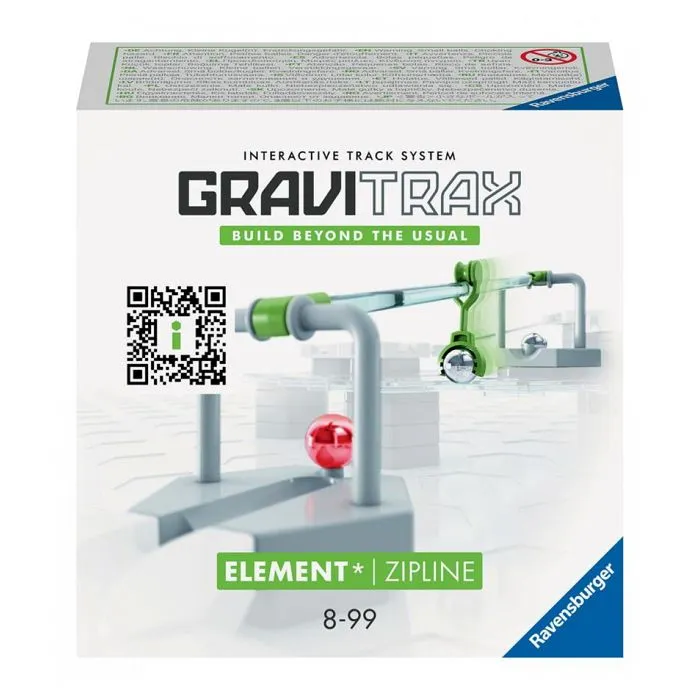 GraviTrax - Elément d'extension Tyrolienne - Ravensburger - Blanc - Pour Enfant à partir de 8 ans-0