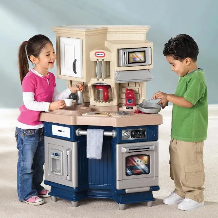 LITTLE TIKES Cuisine Super Chef Bleu-0