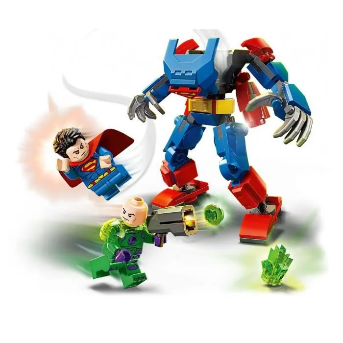 LEGO DC 76302 Le robot de Superman contre Lex Luthor - Jouet super héros dès 6 ans-2