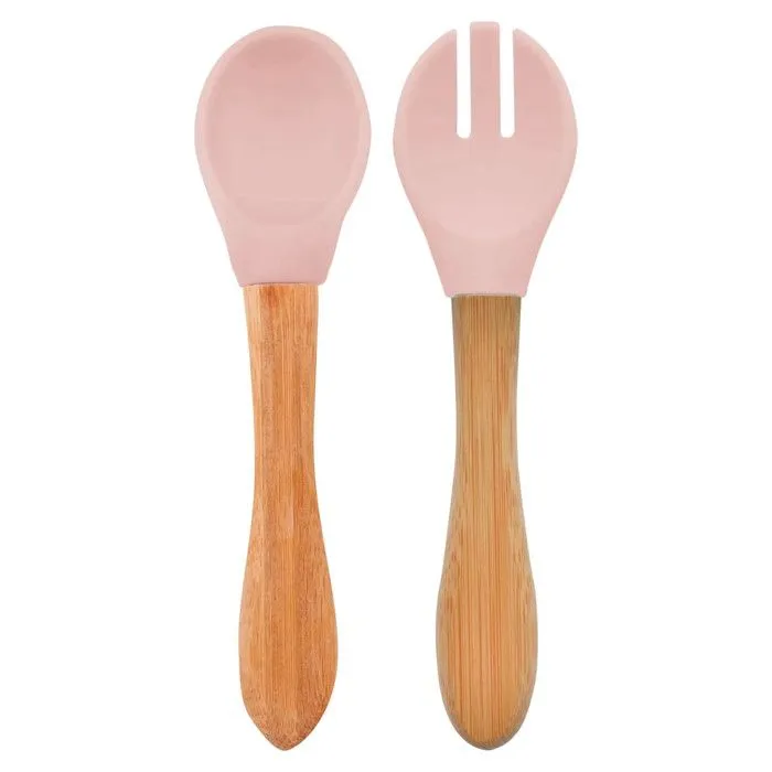 Set de couverts bébé fourchette et cuillère-0